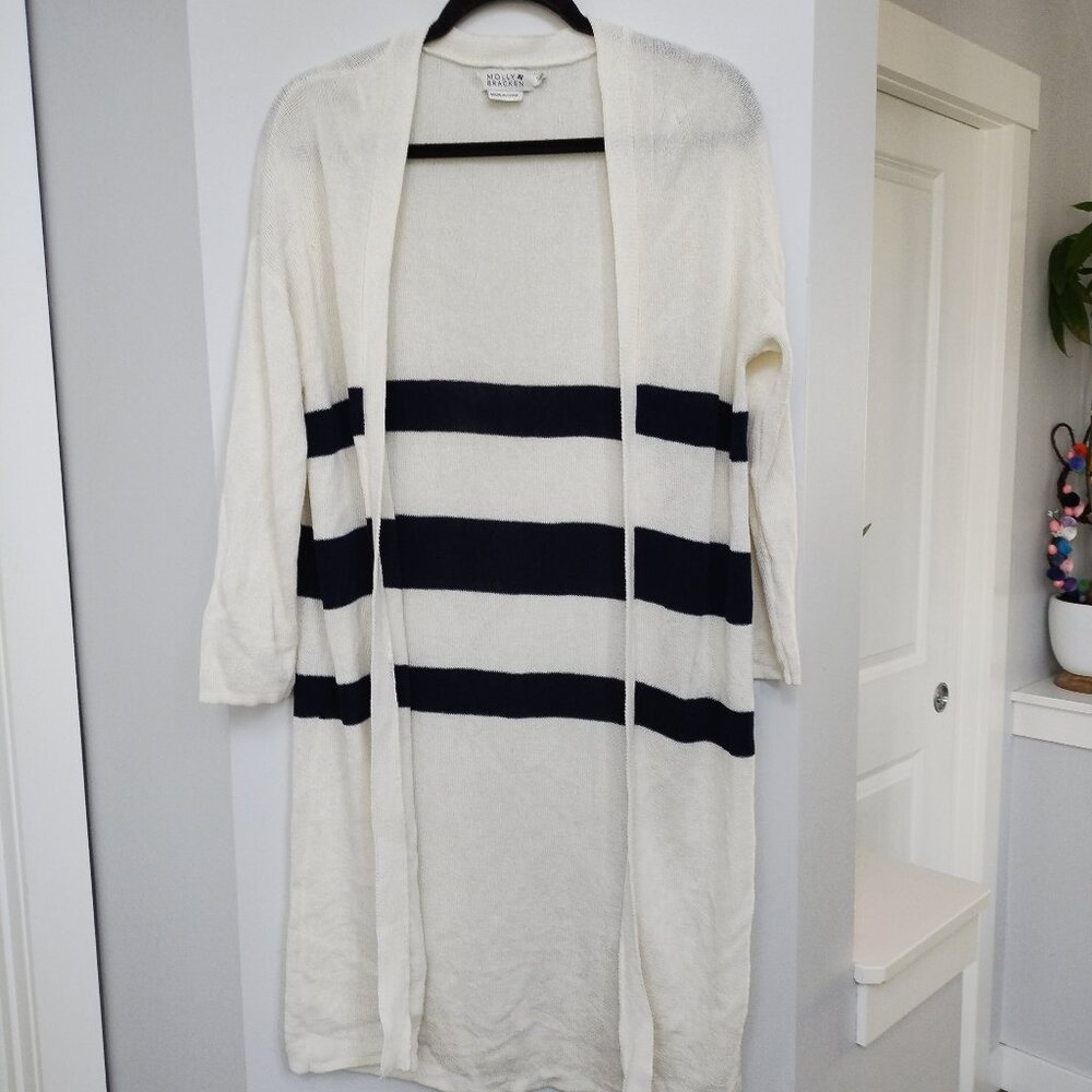 Navy/white ONE SIZE Molly Bracken cardigan